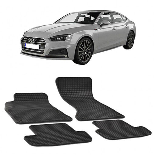 Audi A5 (B8) (2007-2016) Set 4 covorase auto cauciuc Urban Line