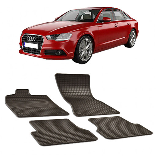 Audi A6 (C7) (2011-2018) Set 4 covorase auto cauciuc Urban Line