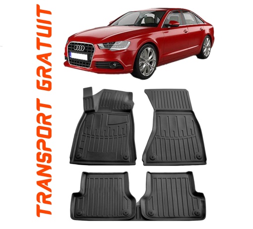 Audi A6 (C7) (2011-2018) Set covorase auto cauciuc G.Modern Line 3D