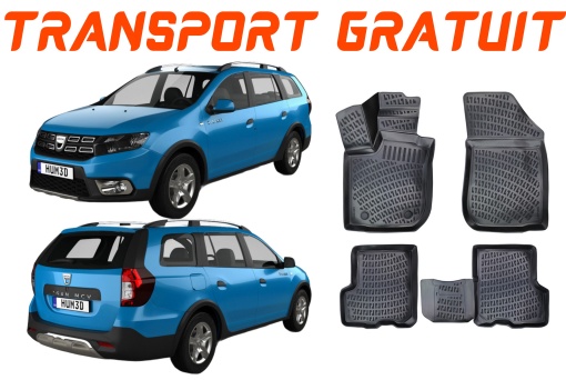 Covorase auto Dacia Logan II Mcv 2012-2020 Set presuri tip tavita