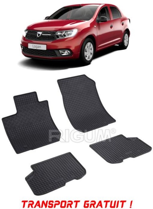 Dacia Logan I Mcv, Combi, fabricat din 01.2007 - 08.2013, 5 Locuri, set covorase auto dedicate, din cauciuc 100% Premium - Transport Gratuit
