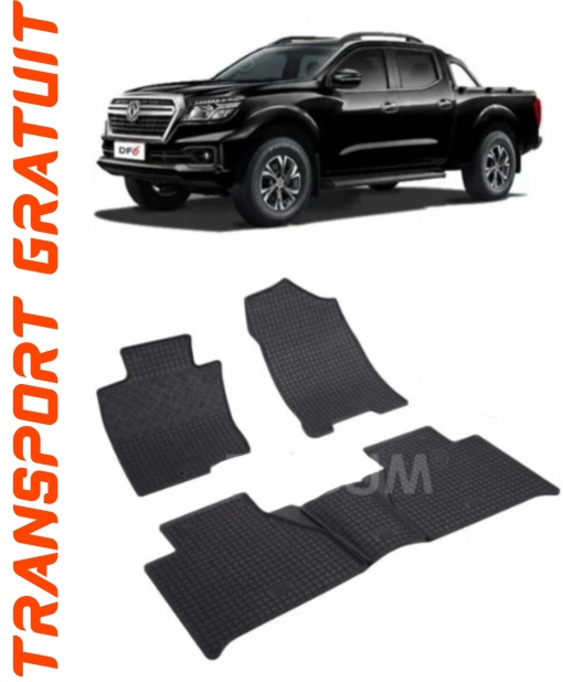 Dongfeng Df6 fabricat din 2017 - Prezent, Pick-Up, set covorase auto dedicate, din cauciuc 100% Premium