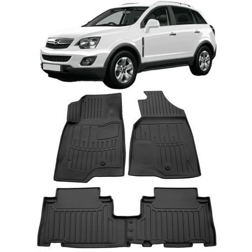 Opel Antara (2006-2018) Set covorase auto cauciuc G.Modern Line 3D