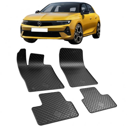 Opel Astra (2021-). Ds4 (2021-). Peugeot 308 (2021-) (Inclusiv Hybrid) Set Covorase Auto Cauciuc Umbrella Urban Line