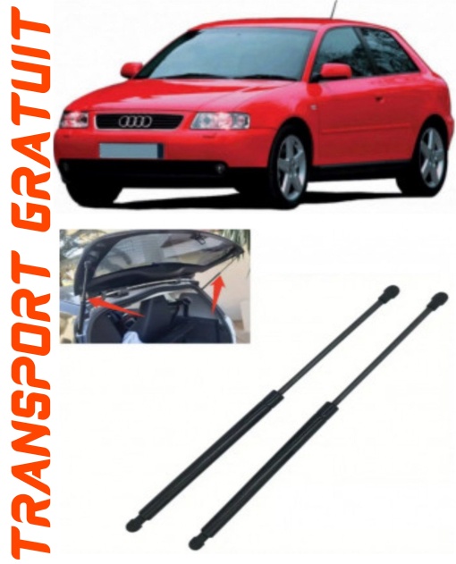 Set 2 amortizoare portbagaj Magnum Technology pentru Audi A3 (8L1), caroserie Hatchback, an fabricatie 1996 - 2003 Magnum