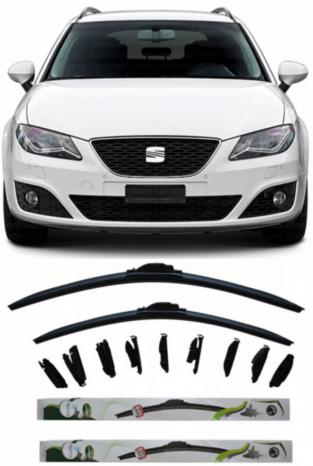 Set 2 stergatoare MultiAdapter 55cm/55cm compatibile cu Seat EXEO ST (3R5) (2009-2013) (55 cm/55 cm)
