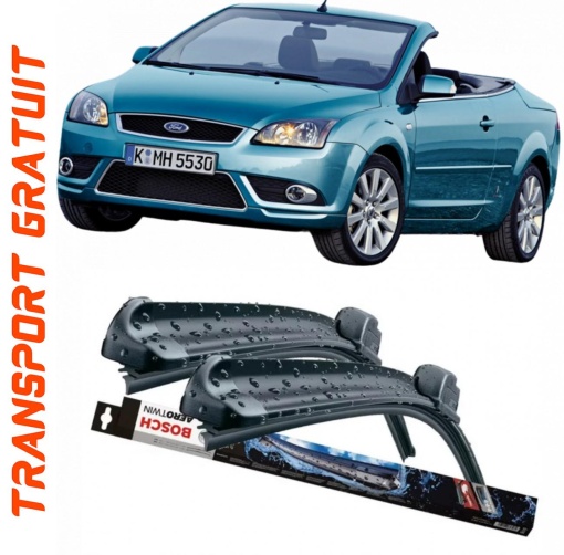 Set 2 stergatoare parbriz Bosch Aerotwin 600/475mm compatibile cu Ford FOCUS II Convertible (2006-2010) Bosch