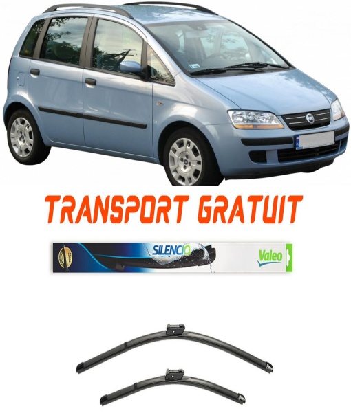 Stergatoare Fiat Idea Set 2 stergatoare parbriz Valeo pentru Fiat Idea 2003-2012 (57.5 cm / 38 cm)