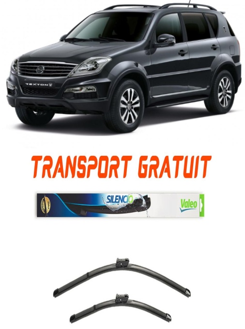 Stergatoare Ssangyong Rexton Set 2 stergatoare parbriz Valeo 600/475mm pentru Ssangyong REXTON W / REXTON (2012) (50 cm / 50 cm)