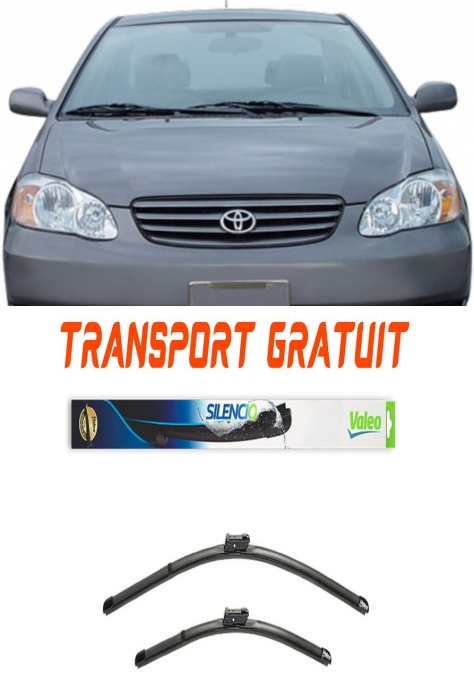 Stergatoare Toyota Corolla Set 2 stergatoare parbriz Valeo pentru Toyota Corolla 2002-2007 (57.5 cm / 40 cm)