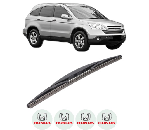Stergator lamela spate HONDA CR-V III (RE_) din 2006 - 2012, pentru luneta auto, Bosch Twin, din cauciuc siliconat rezistent, 4 Stickere Auto HONDA