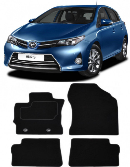 Toyota Auris Set covorase auto din mocheta premium, dedicate pentru Toyota Auris Sedan fabricat intre 2012-2018, calitate extra