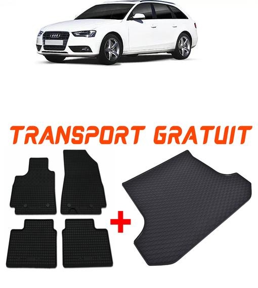 Audi A4 B8 din 04.2008 - 10.2015 Combi *2 , Set Covorase + tavita portbagaj auto