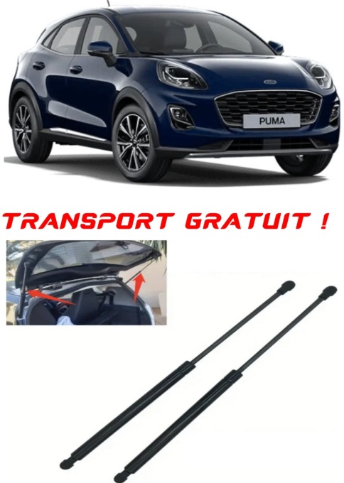 FORD PUMA (J2K, CF7) - Set 2 amortizoare pentru portbagaj / haion compatibil cu FORD PUMA (J2K, CF7) fabricat 2019 – 2024