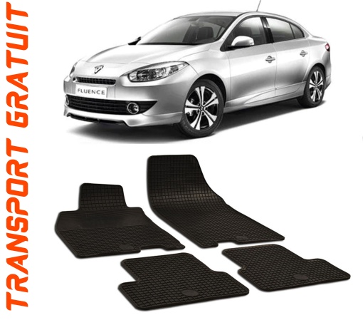 Renault Fluence (2010-) Set 4 covorase auto cauciuc Urban Line