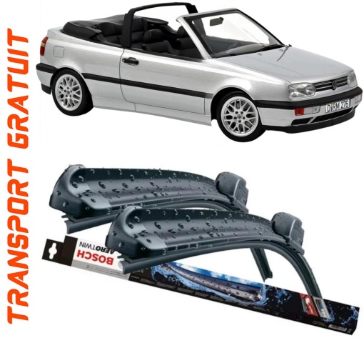 Set 2 stergatoare parbriz Bosch Aerotwin 600/475mm compatibile cu Volkswagen GOLF III Cabriolet (1E7) (1993-1998) Bosch