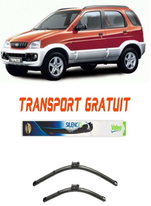 Stergatoare Daihatsu Terios Set 2 stergatoare parbriz Valeo pentru Daihatsu Terios 2005-2010 (53 cm / 45 cm)