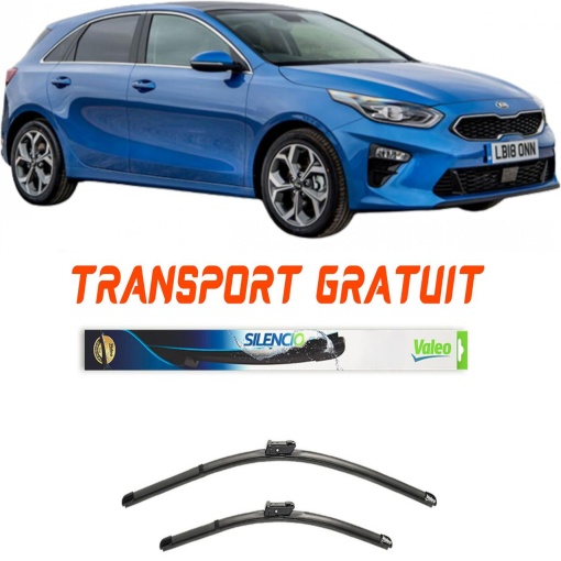 Stergatoare Kia Ceed Set 2 stergatoare parbriz Valeo pentru Kia Ceed 2018 (65 cm / 40 cm)