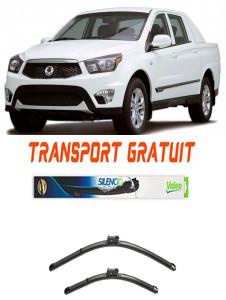 Stergatoare Ssangyong ACTyon Set 2 stergatoare parbriz Valeo pentru Ssangyong ACTyon 2012 (53 cm / 47.5 cm)