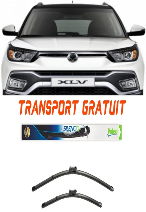 Stergatoare Ssangyong Xlv Suv Set 2 stergatoare parbriz Valeo 600/475mm pentru Ssangyong XLV SUV (2016) (60 cm / 40 cm)