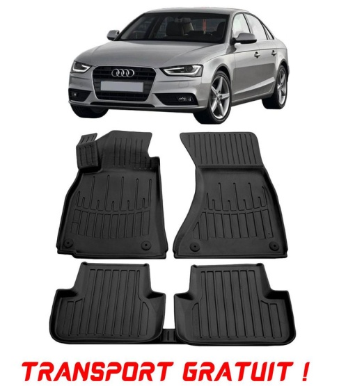 Audi A4 (B8) (2007-2015) Set covorase auto cauciuc G.Modern Line 3D transport gratuit