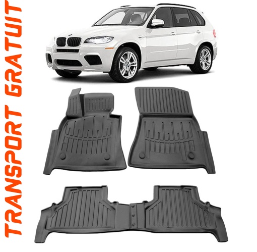 Bmw X5 (E70) (2006-2013) Set covorase auto cauciuc G.Modern Line 3D