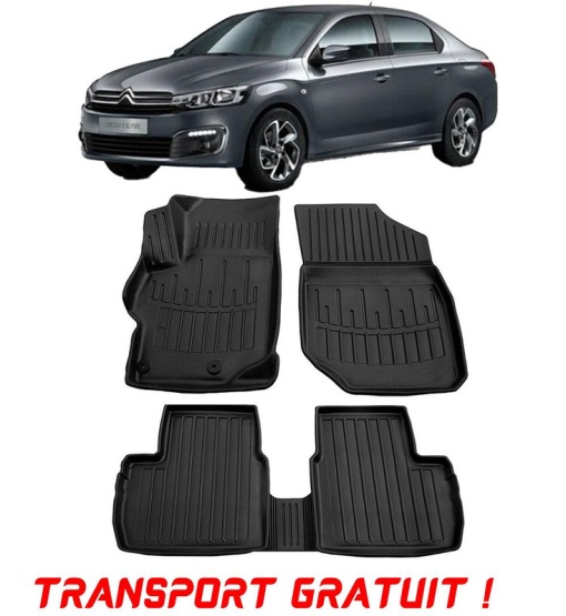 Citroen C4 Aircross (2012-2017) Set covorase auto cauciuc G.Modern Line 3D transport gratuit