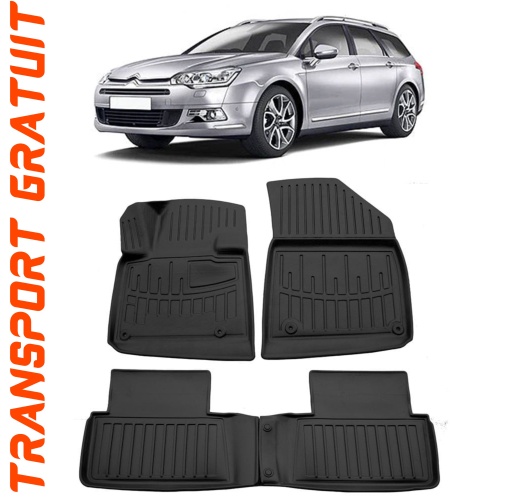 Citroen C5 (2008-2017) Set covorase auto cauciuc G.Modern Line 3D