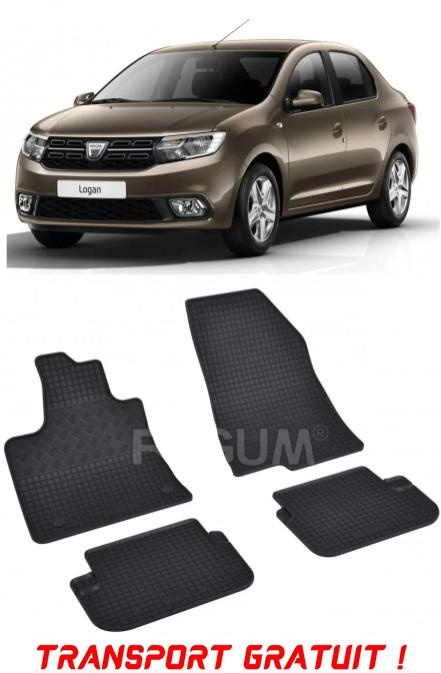 Dacia Logan I Mcv, Combi, fabricat din 01.2007 - 08.2013, 7 Locuri, set covorase auto dedicate, din cauciuc 100% Premium - Transport Gratuit