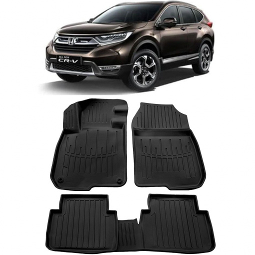 Honda Cr-V V (2017-) Set covorase auto cauciuc G.Modern Line 3D