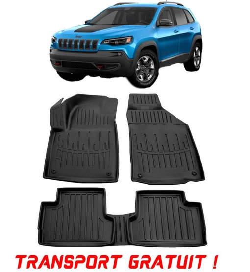 Jeep Cherokee (Kl) (2013-) Set covorase auto cauciuc G.Modern Line 3D transport gratuit