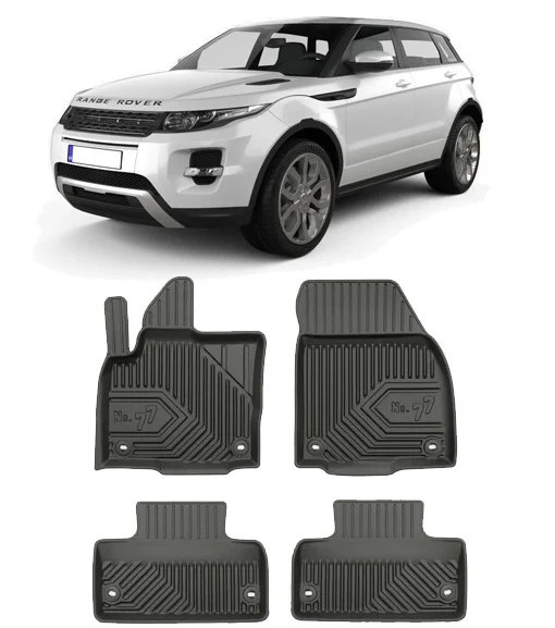 Land Rover Range Rover Evoque I Din 07.2011 - 03.2019, Suv , Set Covorase Auto Tip Tavita Premium 3D, din cauciuc