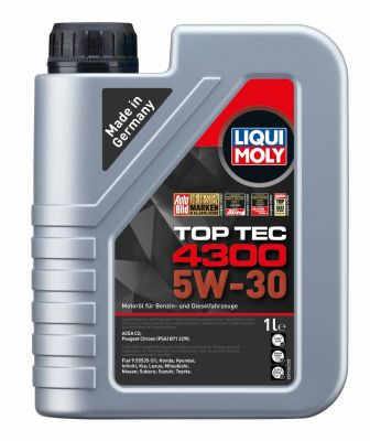 Liqui Moly Top Tec 4300 5W-30- Api Sn/Cf Acea C2- 1L