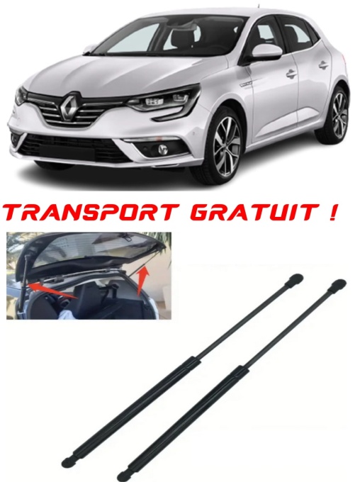 RENAULT MEGANE IV Hatchback (B9A/M/N_) - Set 2 amortizoare pentru portbagaj / haion compatibil cu RENAULT MEGANE IV Hatchback (B9A/M/N_) fabricat 2015 – 2020