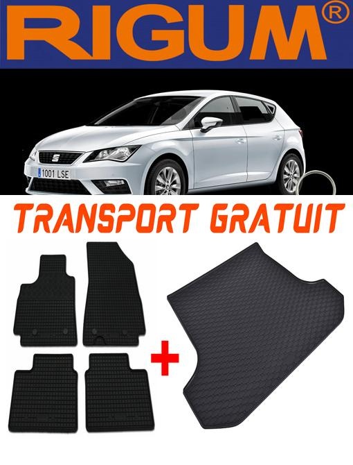 Seat Leon III 5F din 11.2012 - 02.2020 Combi Portbagaj Inferior *2, Set Covorase + tavita portbagaj auto