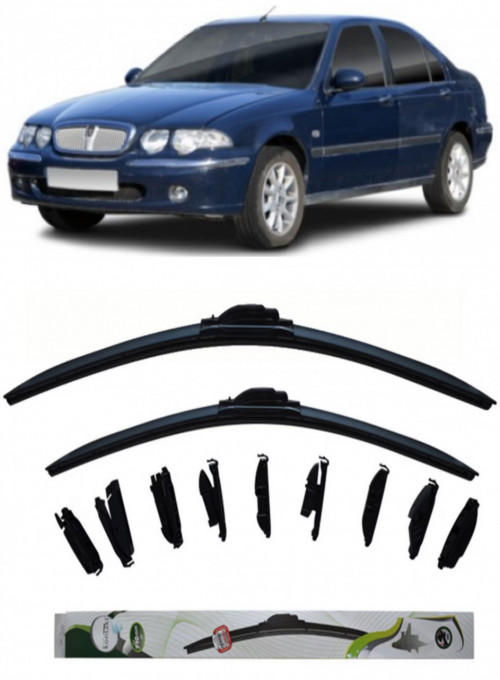Set 2 stergatoare parbriz Kontakt compatibile cu Rover 45 din anul 2000-2005 (50 cm/45 cm)