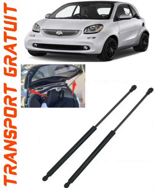Smart Forfour Set 2 amortizoare pentru portbagaj Krosno compatibil cu Smart Forfour Hatchback fabricat intre 2014