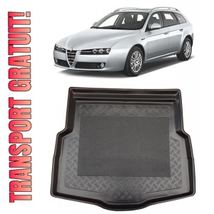 Alfa Romeo 159 Combi din 09.2005 - 2011, Tavita Pentru Portbagaj Lux Premium Dedicata, Portbagaj Inferior *1