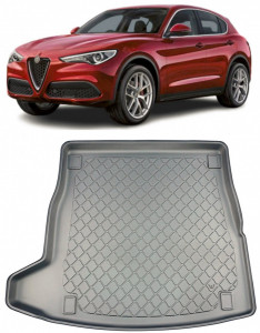 Alfa Romeo Stelvio Tavita pentru portbagaj compatibila Alfa Romeo Stelvio Facelift fabricatie 2020 - prezent, caroserie suv, fara subwoofer accesorii pentru autoturismul tau - masina v111267