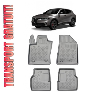 Alfa Romeo Tonale Phev Q4 Din 11.2022 - Prezent, Suv , Set Covorase Auto Tip Tavita Premium 3D, din cauciuc