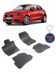 Audi A1 8X, Hatchback, fabricat din 09.2010 - 05.2018, set covorase auto dedicate, din cauciuc 100% Premium accesorii pentru autoturismul tau - masina v158133