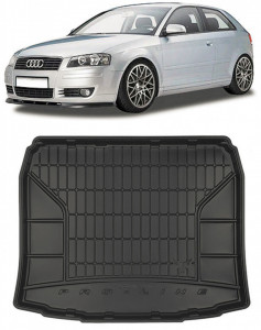 Audi A3 8P Hatchback din 05.2003 - 01.2013 *1, Tavita Pentru Portbagaj Lux Premium Dedicata, accesorii pentru autoturismul tau - masina v194941