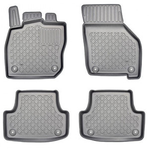 Audi A3 8Y, Sedan, Din 04.2020 - Prezent , Set Covorase Auto Tip Tavita Premium 3D, din cauciuc accesorii pentru autoturismul tau - masina v174419