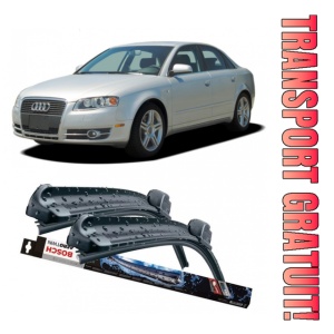 Audi A4 B7 Set 2 stergatoare parbriz Bosch Aerotwin 600/475mm compatibile cu Audi A4 B7 (8EC) (2004-2008) (55 cm / 55 cm)
