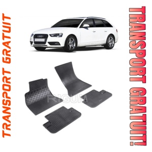Audi A4 B8, Combi, fabricat din 04.2008 - 10.2015, set covorase auto dedicate, din cauciuc 100% Premium
