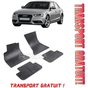 Audi A4 B8, Sedan, fabricat din 01.2008 - 10.2015, set covorase auto dedicate, din cauciuc 100% Premium - Transport Gratuit