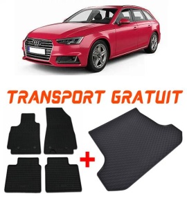 Audi A4 B9 din 11.2015 - Prezent Combi *3 , Set Covorase + tavita portbagaj auto accesorii pentru autoturismul tau - masina v376