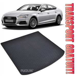 Audi A5 Tavita pentru portbagaj din cauciuc, compatibila Audi A5 II fabricatie 10.2016 - prezent, caroserie sportback