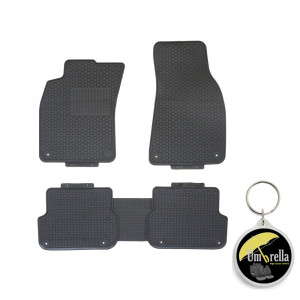Audi A6 (C6) (2004-2011) Set 5 covorase auto cauciuc Exclusive Line accesorii pentru autoturismul tau - masina v237826