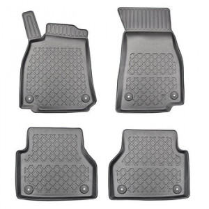 Audi A6 C8, Combi, Din 09.2018 - Prezent , Set Covorase Auto Tip Tavita Premium 3D, din cauciuc accesorii pentru autoturismul tau - masina v173800